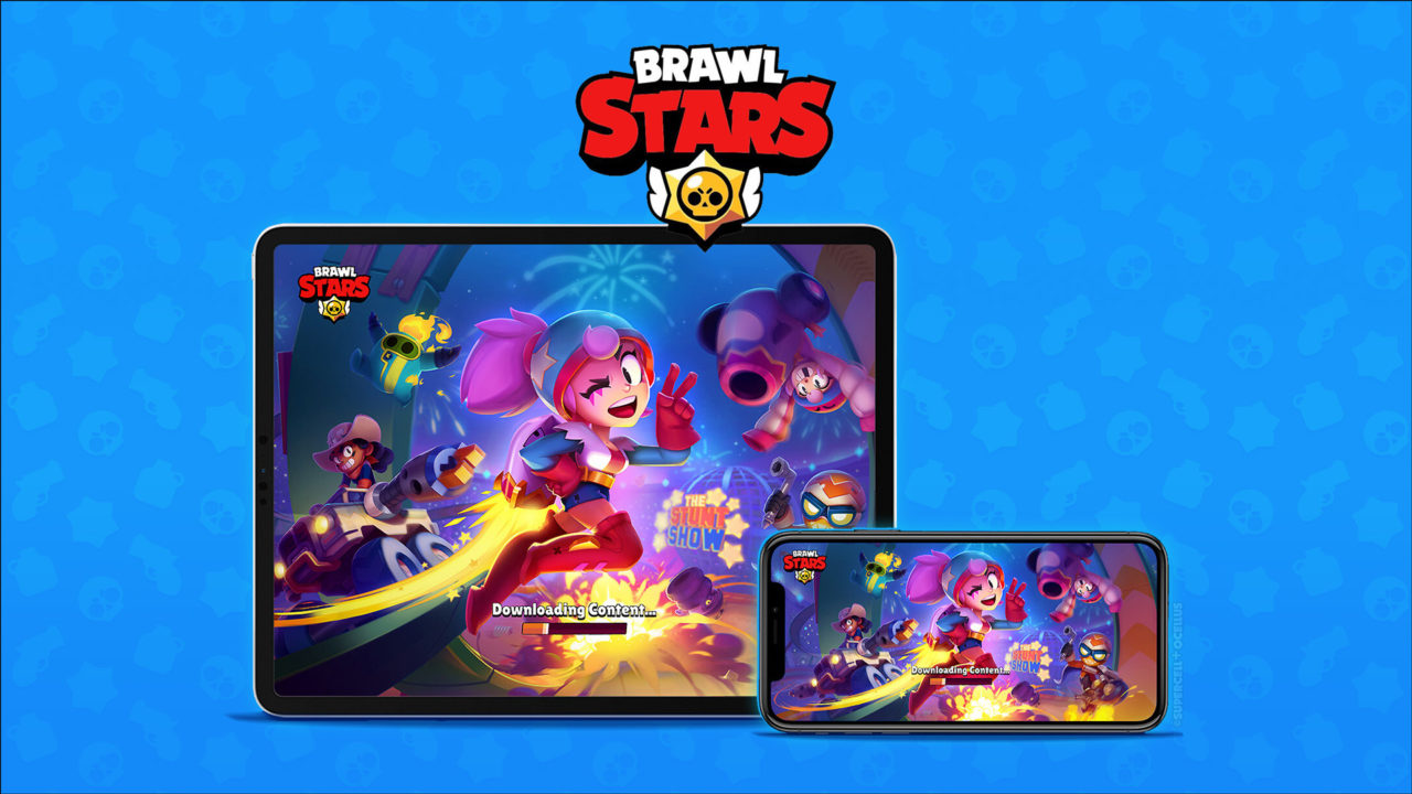 Brawl Stars Loading Screen Illustration | Season 12 : STUNT SHOW (integration) .